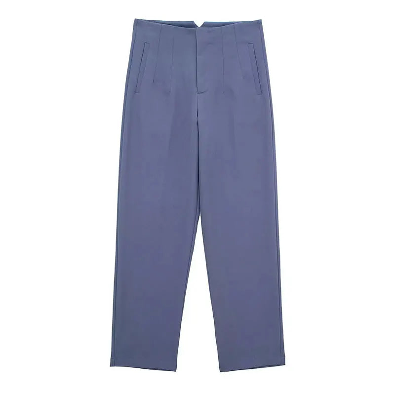 Elegante hoge taille damesbroek stijlvol & comfortabel