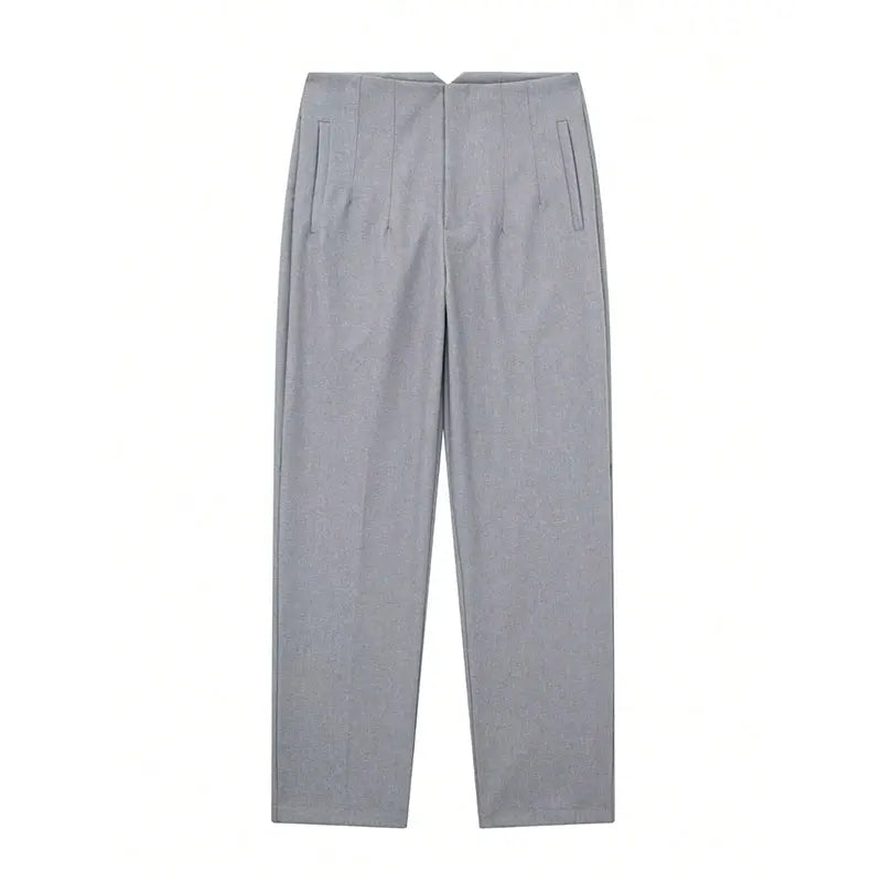 Elegante hoge taille damesbroek stijlvol & comfortabel