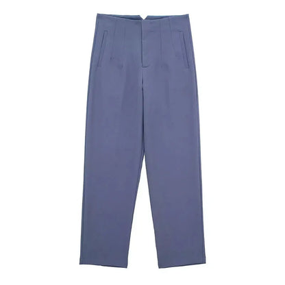 Elegante hoge taille damesbroek stijlvol & comfortabel